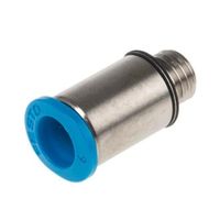 フエスト ハーフユニオン形エア継手 QSMシリーズ 1袋(10個入) QSM-M7-6-I 1袋(10個) 63-4665-33（直送品）