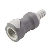 CPC ホースカップリング ソケットカプラ ホース内径 3/8インチ PP NS4シリーズ NS4D170-06 1個 64-0170-19（直送品）