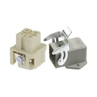 ヘビーデューティ電源コネクタキット カプラキット メス 3 + PE極 10A 09200030801+09200032711 1個（直送品）