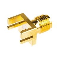 アールエスコンポーネンツ SMAジャック ジャック ストレート コンタクト 金めっき 526-5763 1個 63-4858-27（直送品）