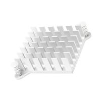 ABL Aluminium Components ヒートシンク BGA用 49x49x15mm BGA PP 025 1個（直送品）