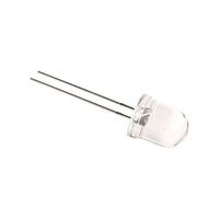 可視光LED 赤 640 nm 10mm 砲弾型 (10x13.5mm)1袋(20個入) L-813SRC-J4 1袋(20個)（直送品）