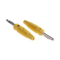 SKS Kontakttechnik PLUG 4MM VQ20 YELLOW 1袋(5個入) 930058103 1袋(5個)（直送品）