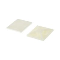 結束バンドベース HC 長さ 38.5mm 幅 38.5 mm ナイロン 66 ナチュラル 1袋(50個入) 629-2514（直送品）