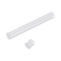 クリア 丸型 レンズ LED照明 アクリル透明棒 クリア色 LED付き 1袋(25個入) LFB025CTP 1袋(25個)（直送品）