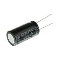 アールエスコンポーネンツ 電解コンデンサ 4700μF 25V dc 1袋(5個入) 711-1198 1袋(5個) 64-0345-05（直送品）
