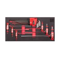 アールエスコンポーネンツ 六角レンチ 15ピース 9 mm 833-5913 1個 64-1477-77（直送品）