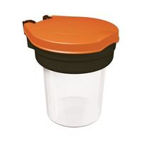 Skipper ディスペンサ容器 黒、オレンジ、白 Disp01-O 1個 64-1759-92（直送品）