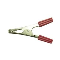 テイシン電機 ワニグチクリップ(大) 赤 C114アカ 1個 64-6080-81（直送品）