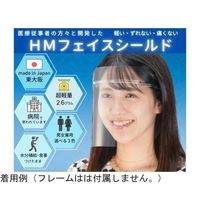 ミノル化学工業 HMフェイスシールド クリア 替シールド 10枚入 hmfs_shield_10set 1セット(10枚)（直送品）