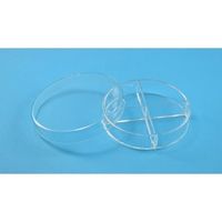 宮原計量器製作所 ガラス製4分割シャーレ spda-2b 1個 65-2764-88（直送品）