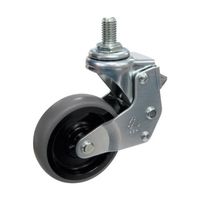 クッション 静シリーズ ねじ込み 自在SP付 M12 エラストマー車B入 75mm 設定荷重14daN 935BLA-2LZ75 1個（直送品）