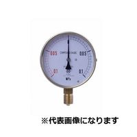 第一計器製作所 HNT汎用連成計 A型 φ100 R3/8 ー0.1~0.6MPA ATR3/8-100:0.6/-0.1MPA 1個（直送品）
