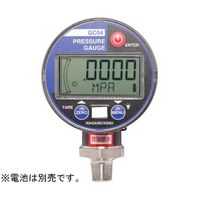 圧力計 長野計器 高精度電池式デジタル圧力計 ー0.1~0.2MPa