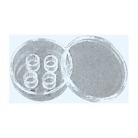 日本理化学器械 小 ディッシュ4ウェル ほうけい酸ガラス(JRー1) C-4 1個 65-8686-86（直送品）