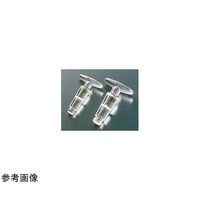 コスモスビード 透明摺合コック栓 19/38 二方用 2062-03 1個 65-6842-59（直送品）