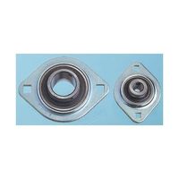 日本精工 ベアリングユニット 2穴 16mm SLFL16 1個 65-7918-97（直送品）