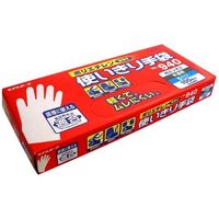 アズワン モデルローブ No.940 ポリエチレン使いきり手袋 S 100枚×24箱 65-8292-34 1ケース(2400枚)（直送品）