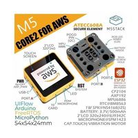 M5Stack Core2 for AWS ESP32 IoT開発キット M5STACK-K010-AWS 1個 67-0386-10（直送品）