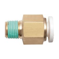 潤工社 ワンタッチ継手Wシリーズ ニップル 8mm WN-08