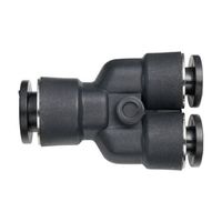 潤工社 ワンタッチ継手Mシリーズ 異径ユニオンY 8mmー6mm PYAM-8-6-PM 1個 67-2261-96（直送品）