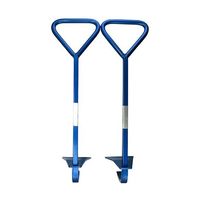 コンヨ 溝板・グレーチング上げ機 かるがるくん 1セット(2本入) 63-5447-67 1セット(2本)（直送品）