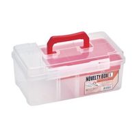 明邦化学工業 ノベルティボックス L レッド NBLR 1個 61-2483-18（直送品）