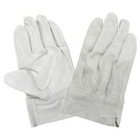 手袋　牛革高級革手袋　Ｍ　10双 Amazon.co.jp: 大中産業 牛革手袋 働楽 背縫い革手袋(コンピアテ