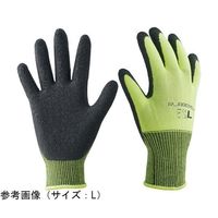 小野商事 天然ゴム背抜き手袋 ラバーレックス イエロー Lサイズ AG7831-L 1双 65-0303-86（直送品）