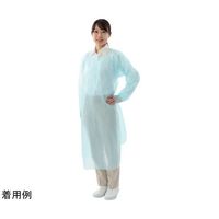 小野商事 アイソレーションガウン CPEガウン 女性用フリーサイズ 20着 WS6610 1組(20着) 65-0308-93（直送品）