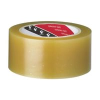 寺岡製作所 パックテープ NO.451 #60 クリーム 50mmX50M 451 C-60-50X50 1巻 61-2758-32（直送品）