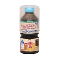 和信ペイント 水性カラーフローリング用ニス ダークブラウン 270mL #800143 1個 64-8286-88（直送品）