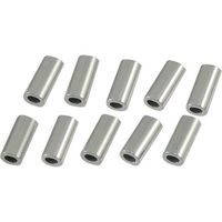 ひめじや アルミクランプ管(アルミスリーブ) 10個入 0.54mm 63-5461-34 1箱(10個)（直送品）