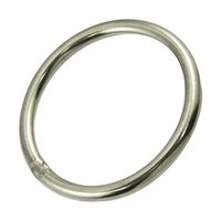 ひめじや ステンレス 丸カン R-10x90 1個 63-5461-52（直送品）