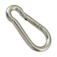 ひめじや ステンレス スプリングフック S #10 SS-10 1個 63-5462-58（直送品）