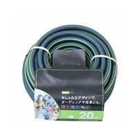 カクイチ 散水用ホース GARDEN グリーン+ライムグリーンライン 内径15mm 20M G432C 892577 1巻（直送品）