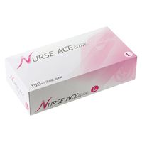 東京パック ナースエースグローブ(ブルー) 25684305 040253431200(S)200マイ 1梱(200入x20箱)（直送品）