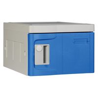 MTセキュリティジャパン 樹脂製ロッカー(組立式)増設用 25602903 MT-TPLA280E(アオ) 1台（直送品）
