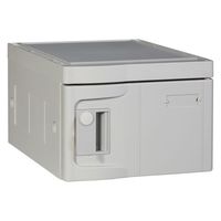 MTセキュリティジャパン 樹脂製ロッカー(組立式)増設用 25602904 MT-TPLA280E(グレー) 1台（直送品）