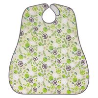 日本エンゼル 食事用エプロン 25664300 T-600(ベジタブルグリーン) 1枚