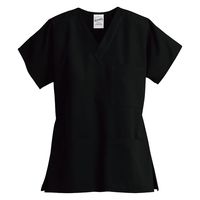 スマートスクラブス ユニセックス 3ポケットトップ 25651002 ブラック スクラブス Z1004(S) 1着　スクラブ（直送品）