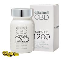 エリクシノール CBDカプセル 60粒 25720800 02-CHS-1200(60イリ)ホワイ 1個（直送品）