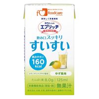 フードケア エプリッチドリンクすいすい ゆず風味 25669403 ユズフウミ(125ML)24ホンイリ 1箱(24入)（直送品）