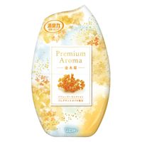 消臭力 プレミアムアロマ 玄関 リビング用 部屋用 金木犀 400ml 1個 エステー 消臭 芳香剤