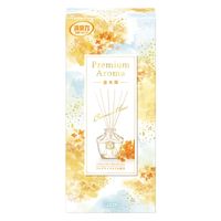 お部屋の消臭力 プレミアムアロマ スティック 部屋用 金木犀 本体 65ml 1個 芳香剤 エステー