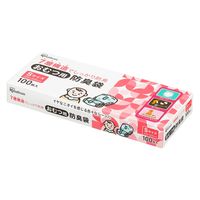 アイリスオーヤマ おむつ用防臭袋 Sサイズ DBB-S100 1個(100枚入)