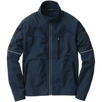 GG（ジージー） 長袖ブルゾン ネイビー 4L  8018-10　 1着（直送品）