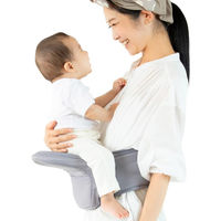 【kerata/ケラッタ】 ヒップシート 折り畳み グレー 3か月～36か月用