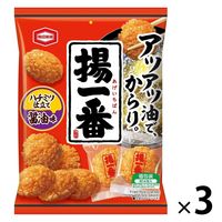 揚一番 100g 1セット（1個×3） 亀田製菓 おせんべい あられ おつまみ