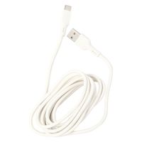 USB Type-Cケーブル（2m） アイボリー LAKOLE/ラコレ